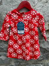 Load image into Gallery viewer, Snowflakes dress    9-12m (74-80cm)
