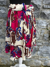 Load image into Gallery viewer, 80s pleats&amp;tassels skirt uk 8-10
