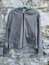 Load image into Gallery viewer, Grey stripy jacket  10y (140cm)
