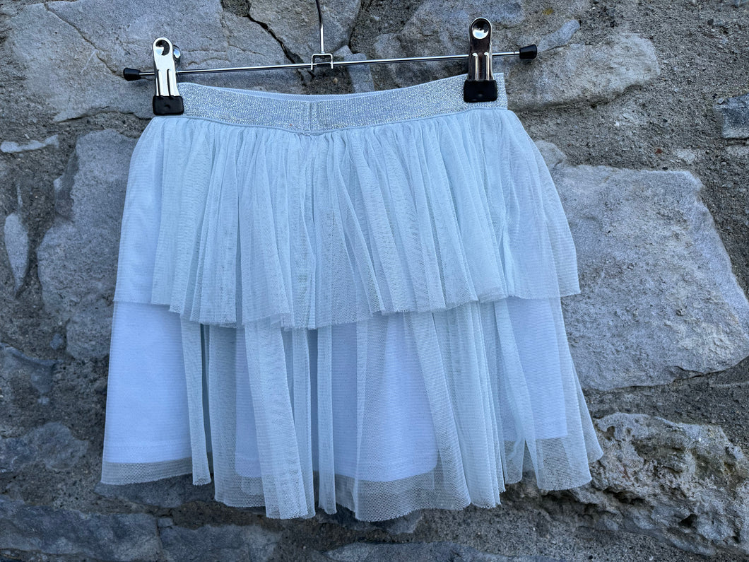 Ice blue net skirt   3-4y (98-104cm)