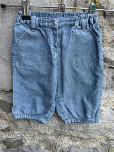 Denim shorts   3-6m (62-68cm)