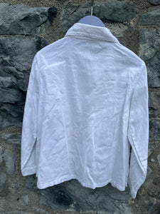 90s white blouse   7-8y (122-128cm)