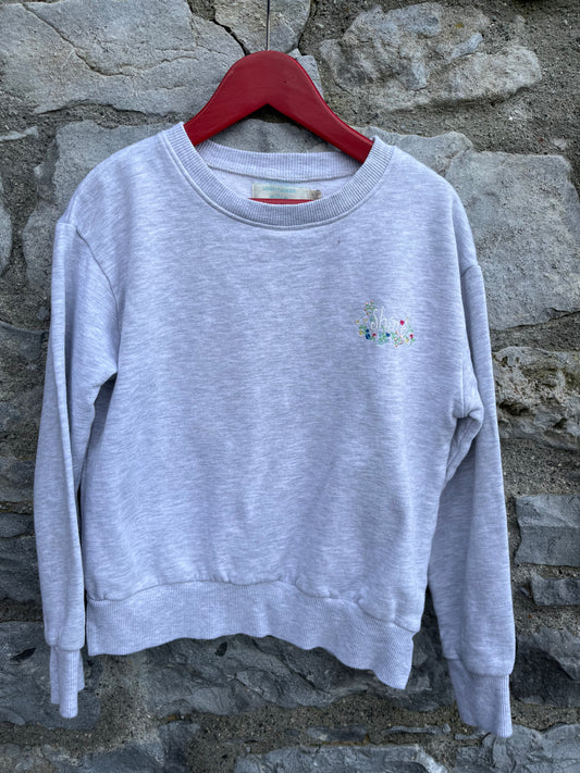 Grey shine sweatshirt    9-10y (134-140cm)