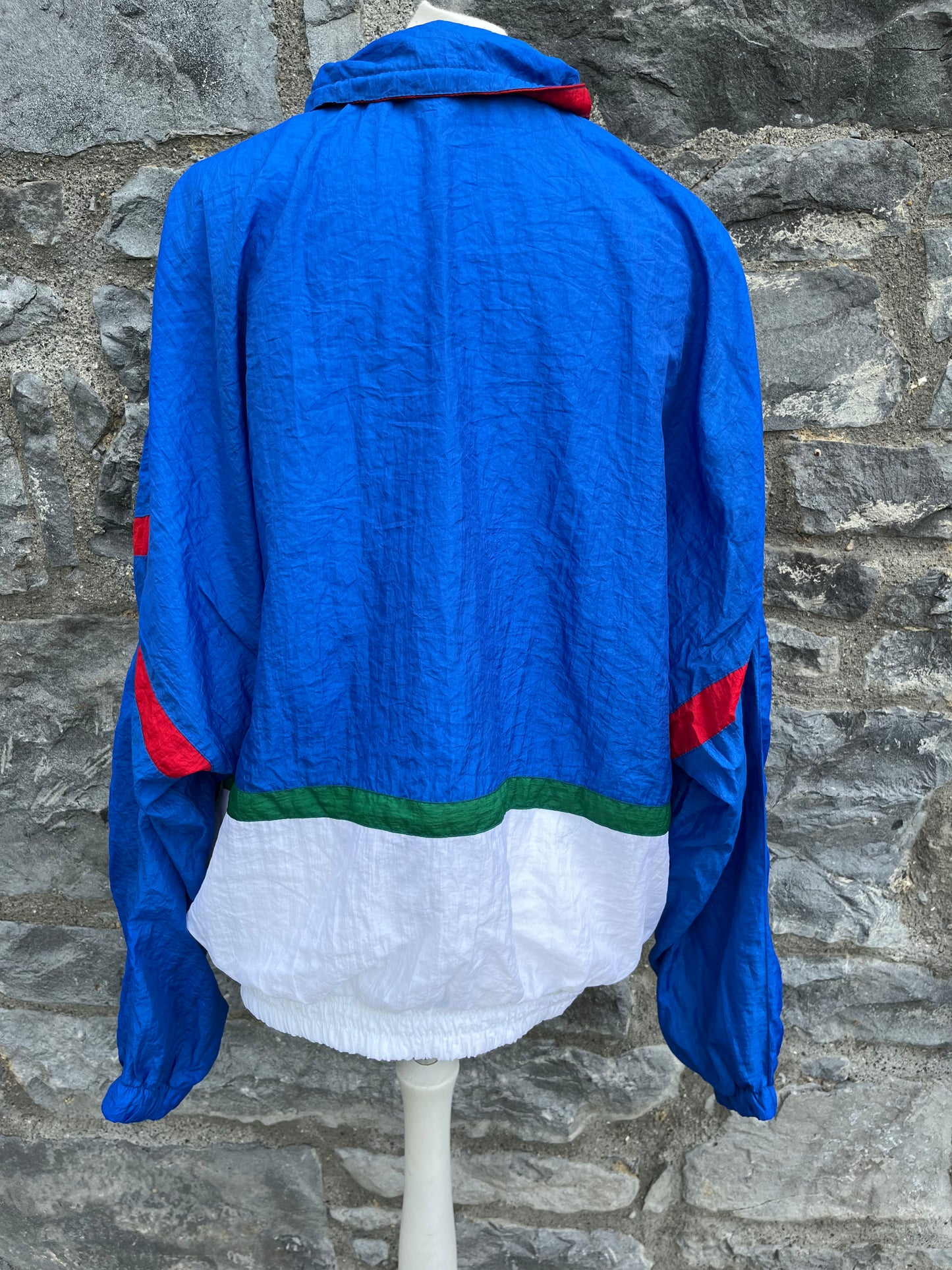 80s abstract shell jacket M/L