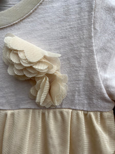 PoP Cream dress   6-9m (68-74cm)
