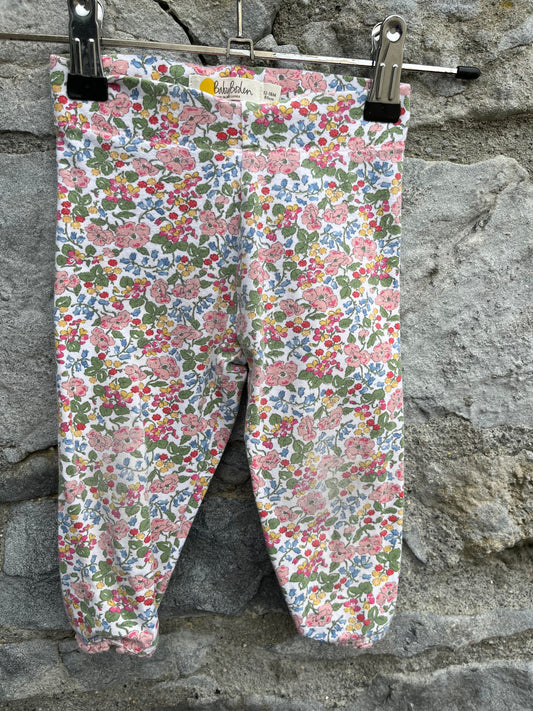 MB Floral short leggings   12-18m (80-86cm)