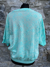 Load image into Gallery viewer, 80s green jumper uk 14-16
