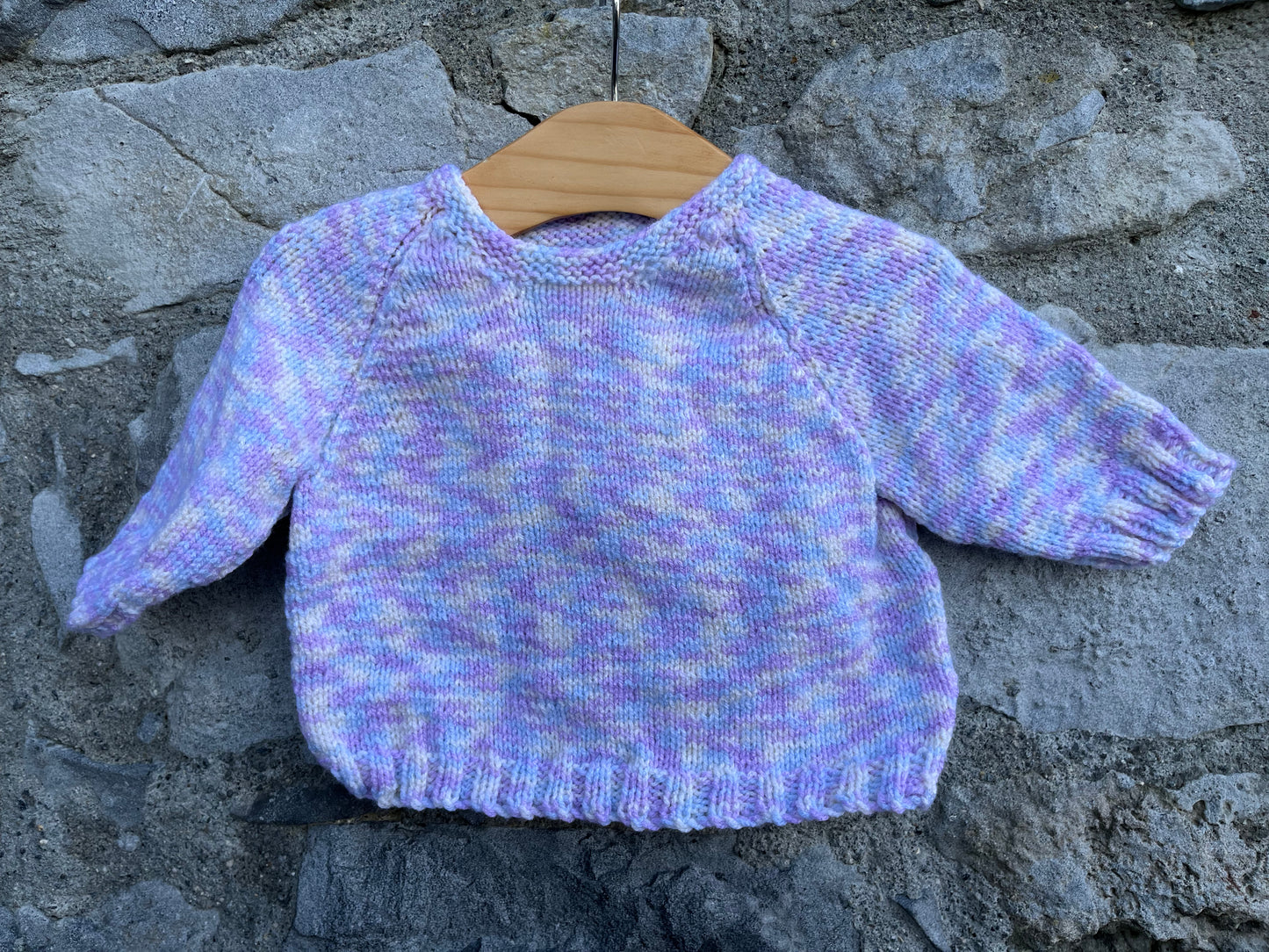 Pastels melange jumper   3-6m (62-68cm)