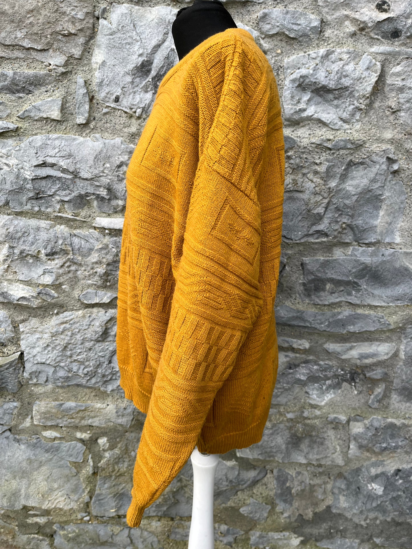 80s mustard jumper Medium