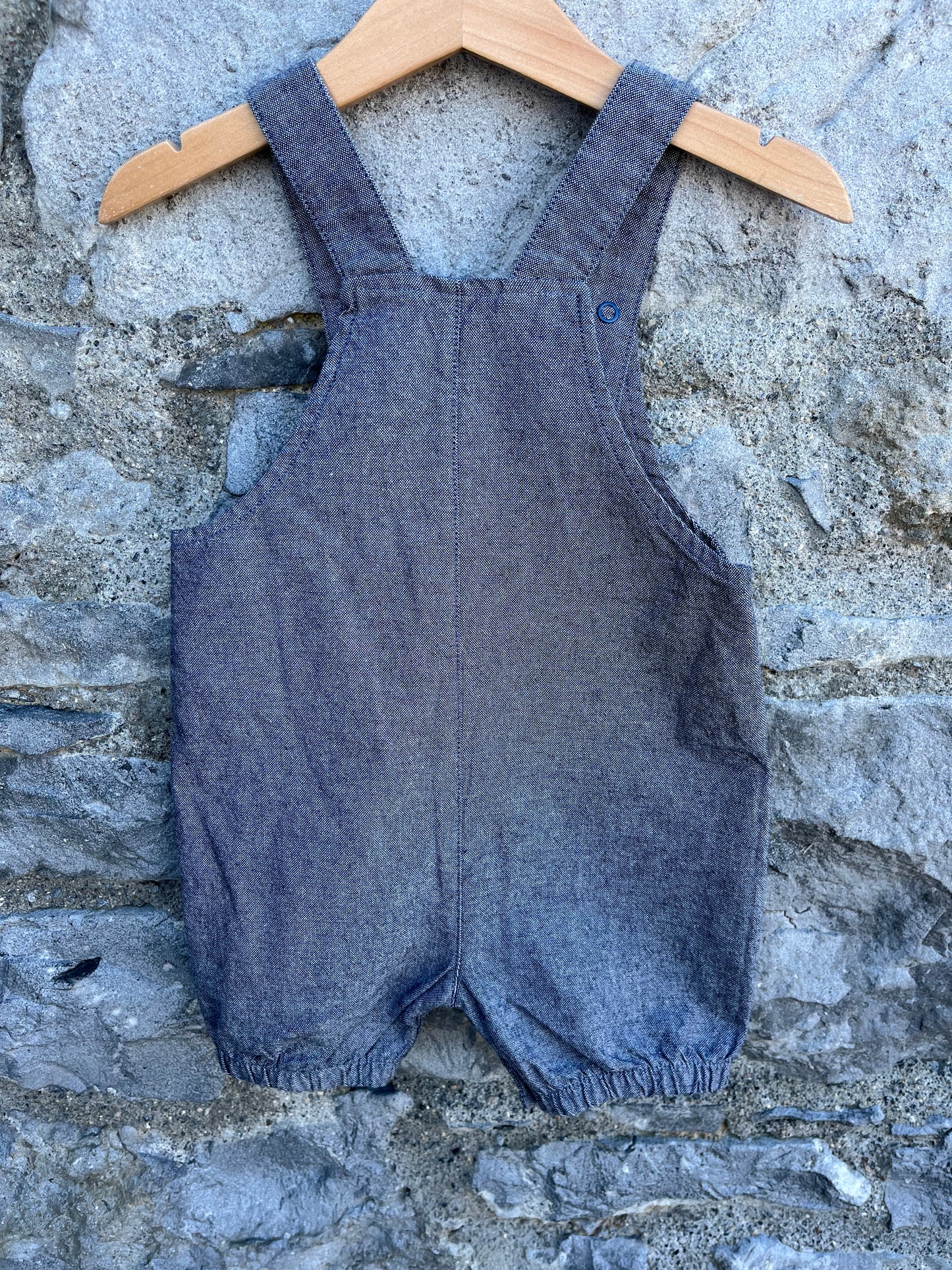 Denim short dungarees   9-12m (74-80cm)