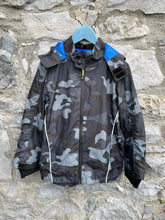 Load image into Gallery viewer, Grey camouflage jacket  8-9y (128-134cm)
