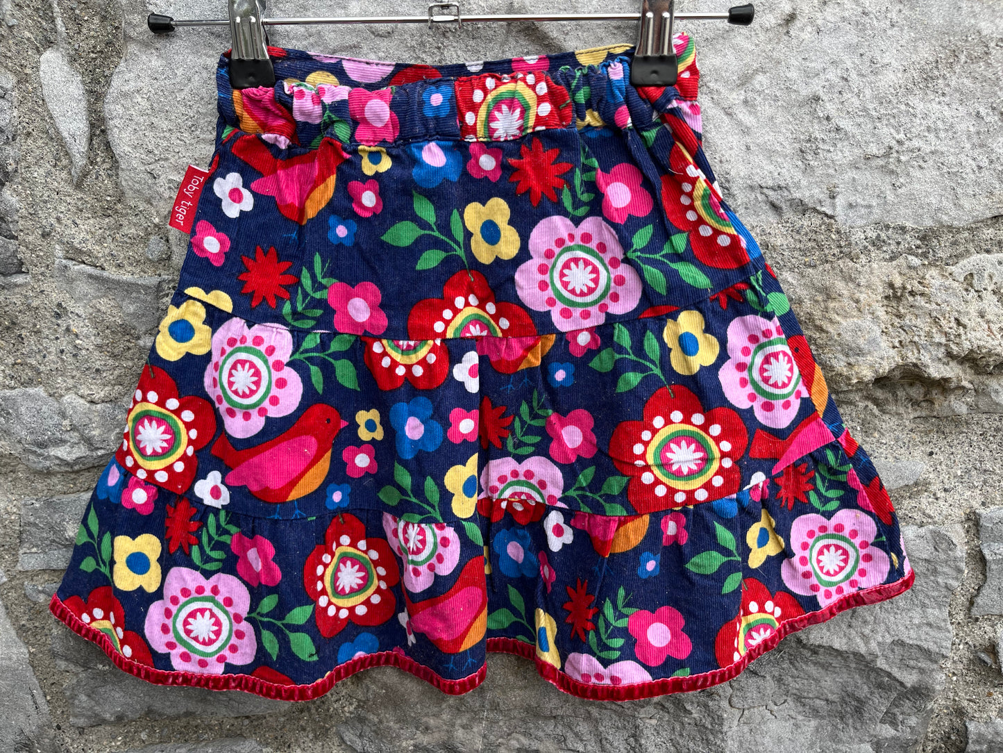 Colourful cord skirt   2-3y (92-98cm)