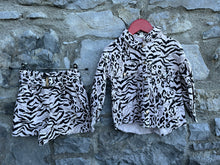 Load image into Gallery viewer, Zebra denim set   2-3y (92-98cm)
