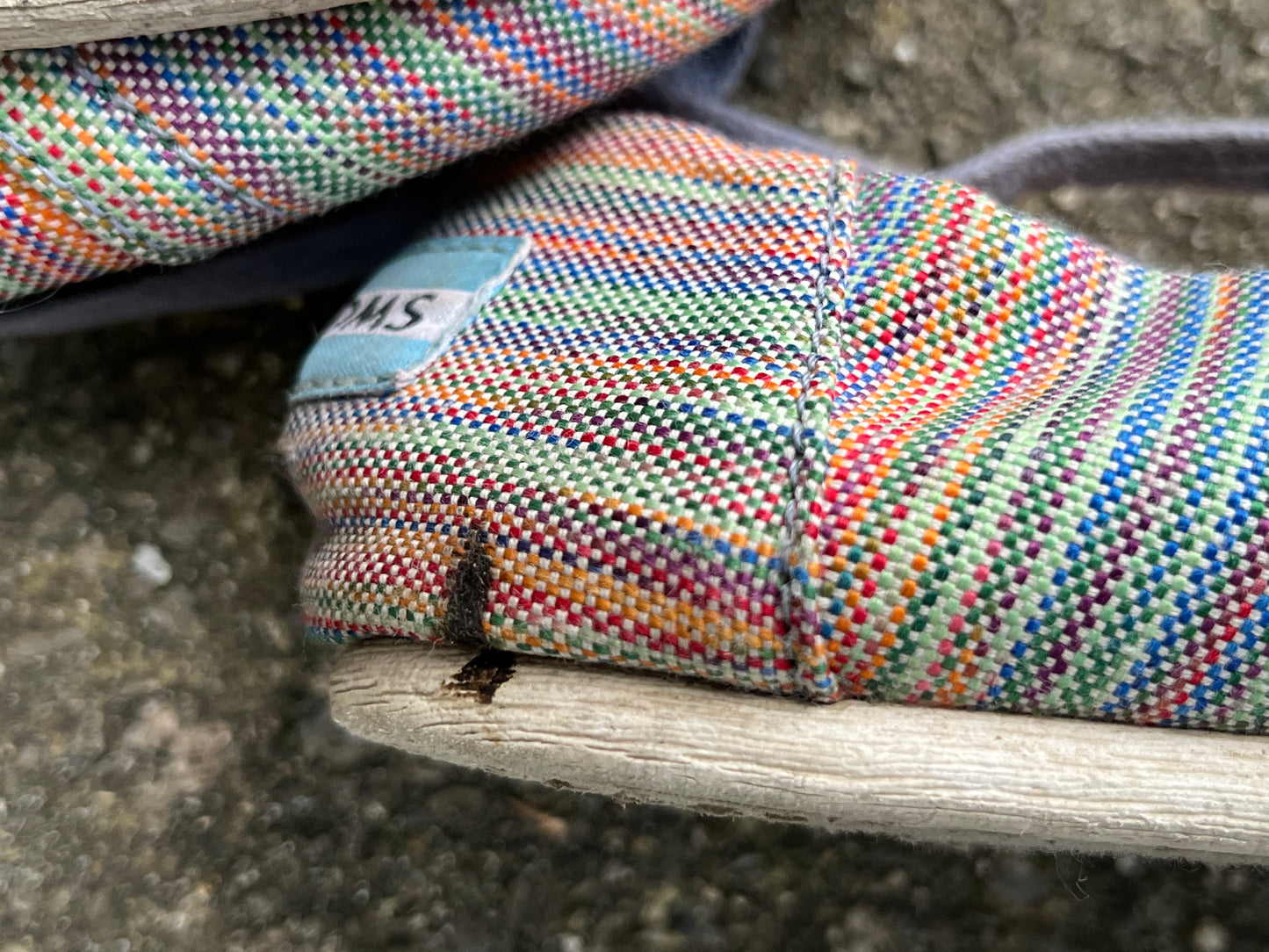 Rainbow toms  uk 4.5 (eu 37.5)