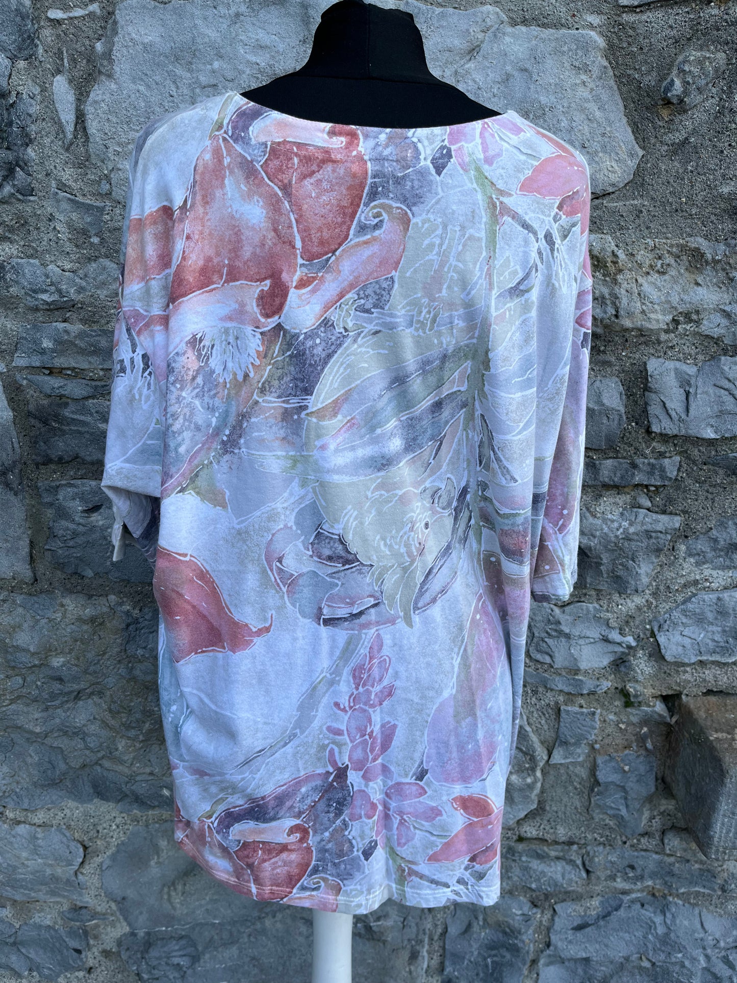 80s pastels top uk 14-16