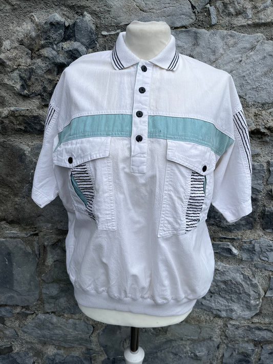 80s white golf top     Small