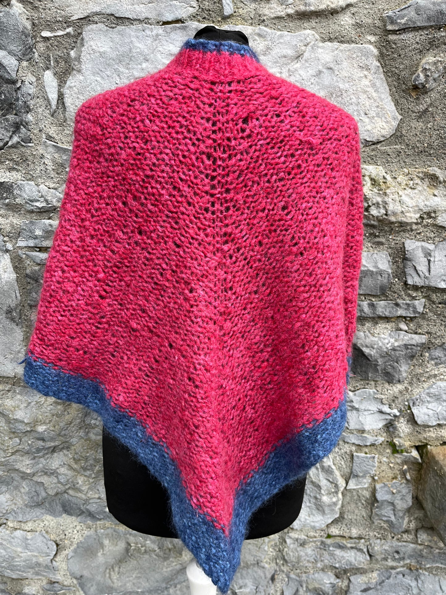 Raspberry poncho  uk 8-12