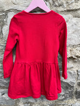 Load image into Gallery viewer, Bunny red dress   4y (104cm)
