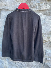 Load image into Gallery viewer, Charcoal cardigan  4-5y (104-110cm)
