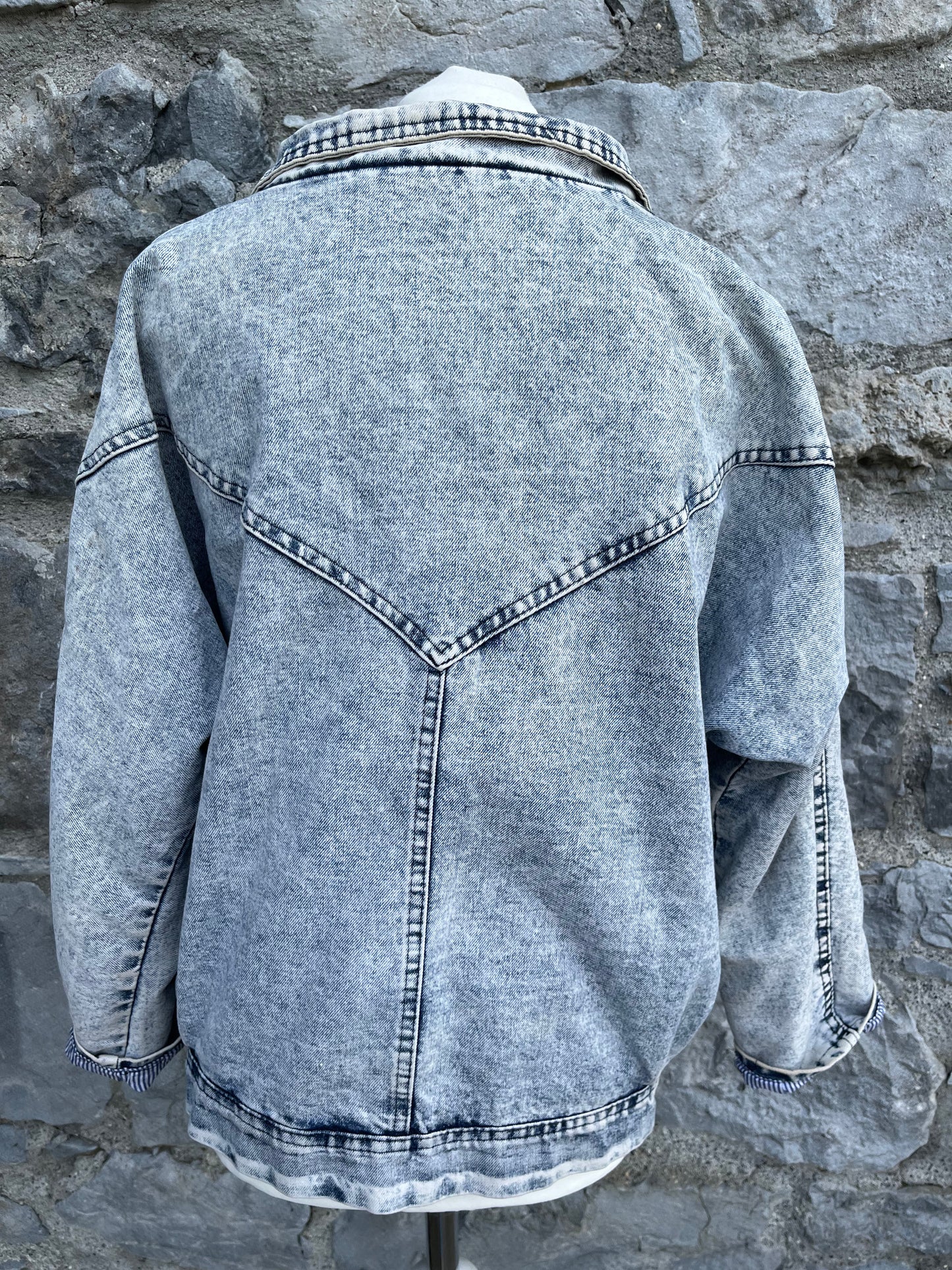 80s denim jacket uk 10-12