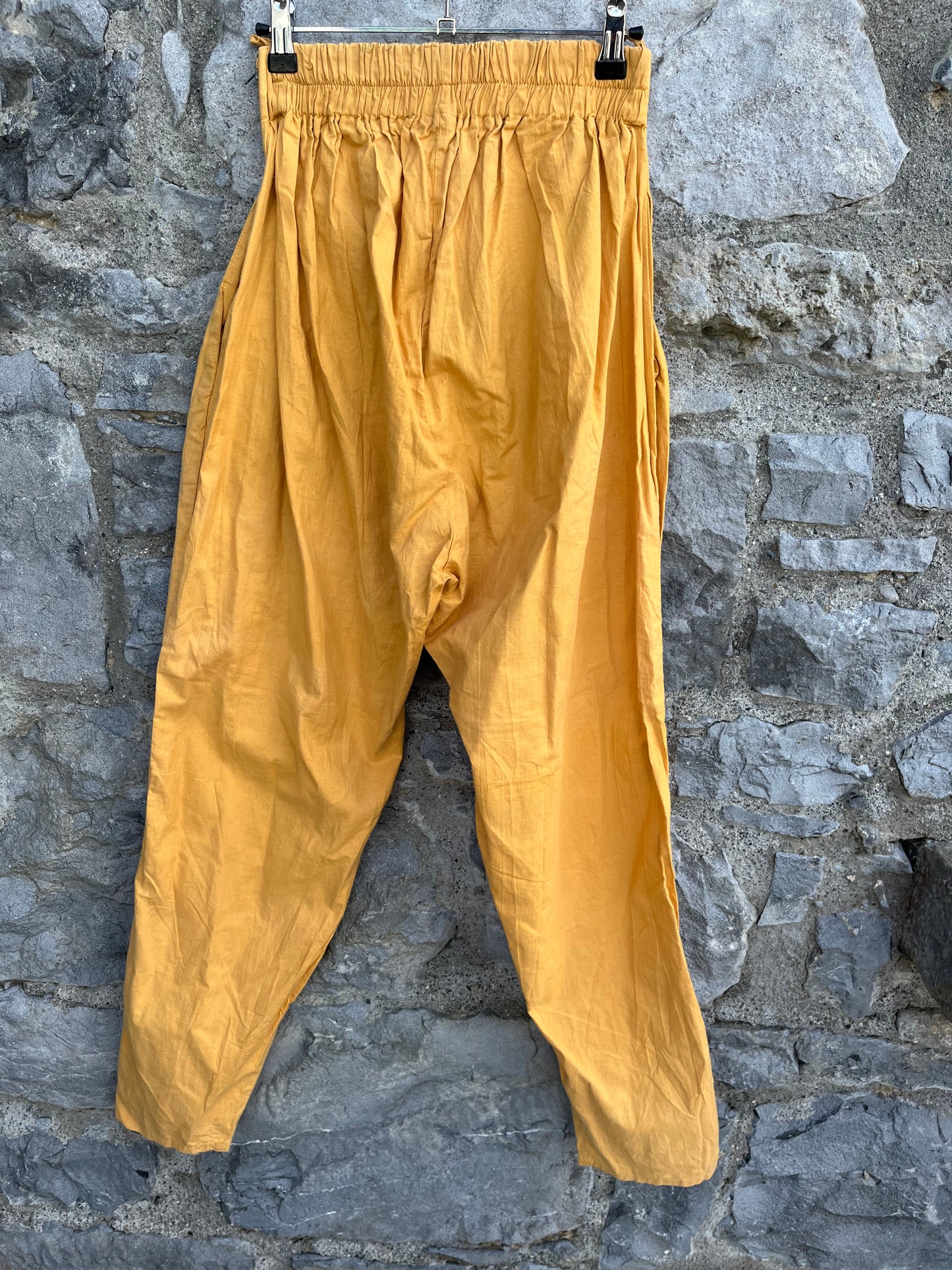 80s yellow pants uk 6