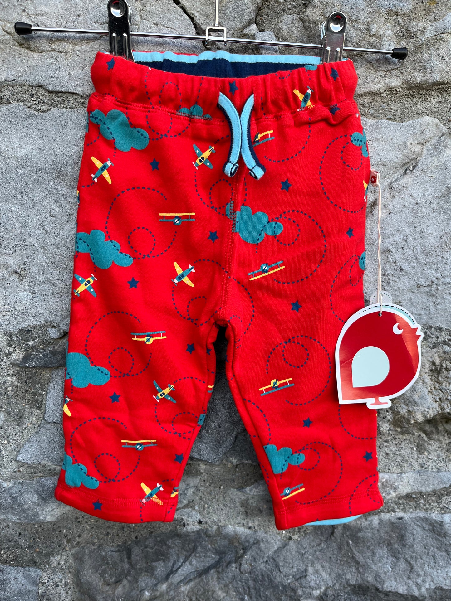 Reversible planes pants  3-6m (62-68cm)