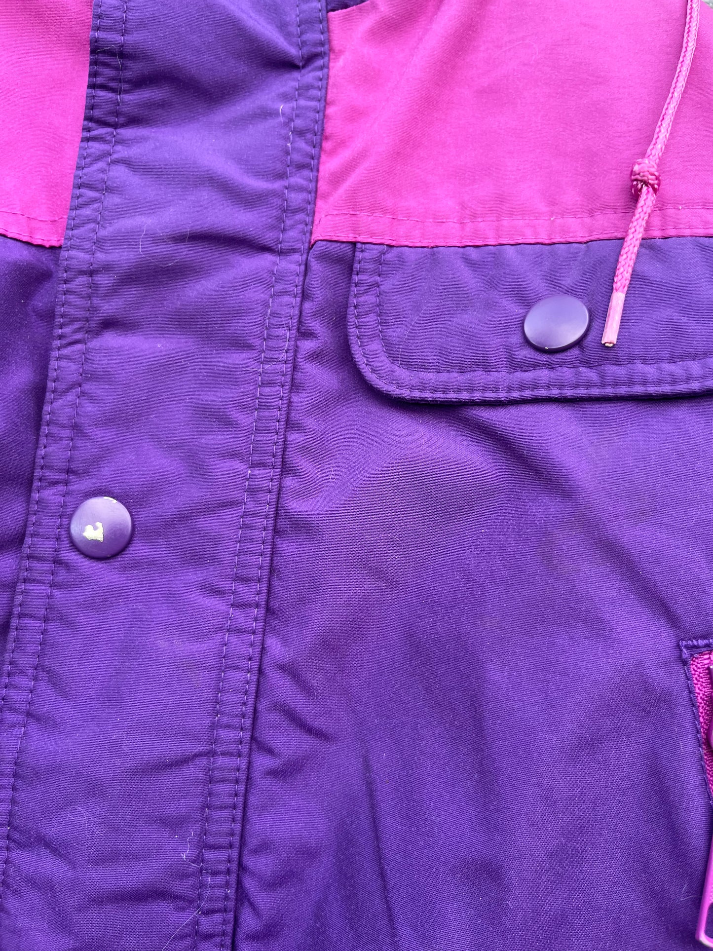 90s purple ski set   2-3y (92-98cm)