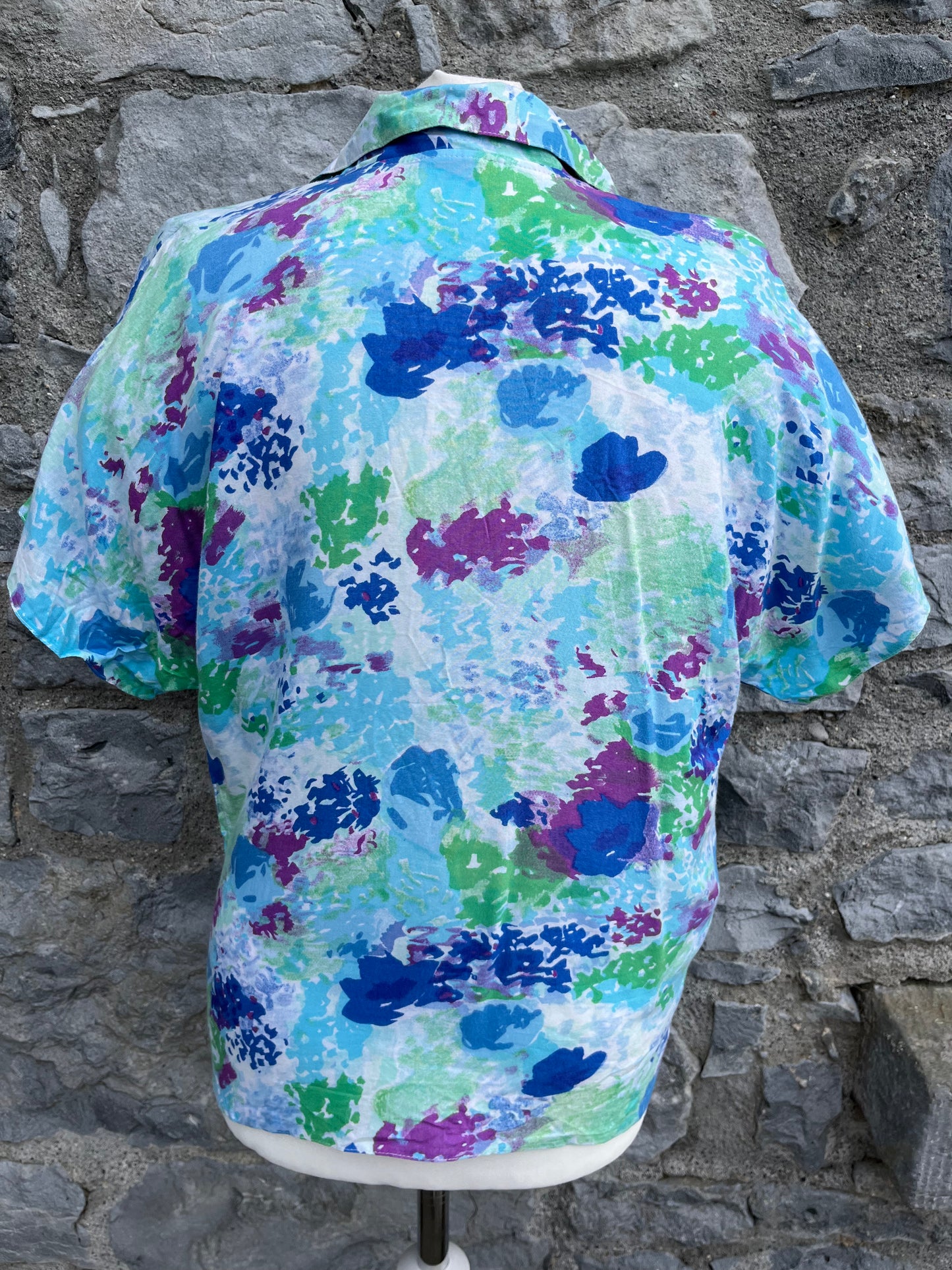 90s abstract shirt uk 12