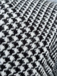 Houndstooth cape