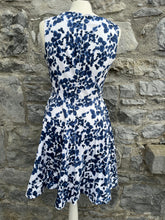 Load image into Gallery viewer, Blue floral dress  uk 10
