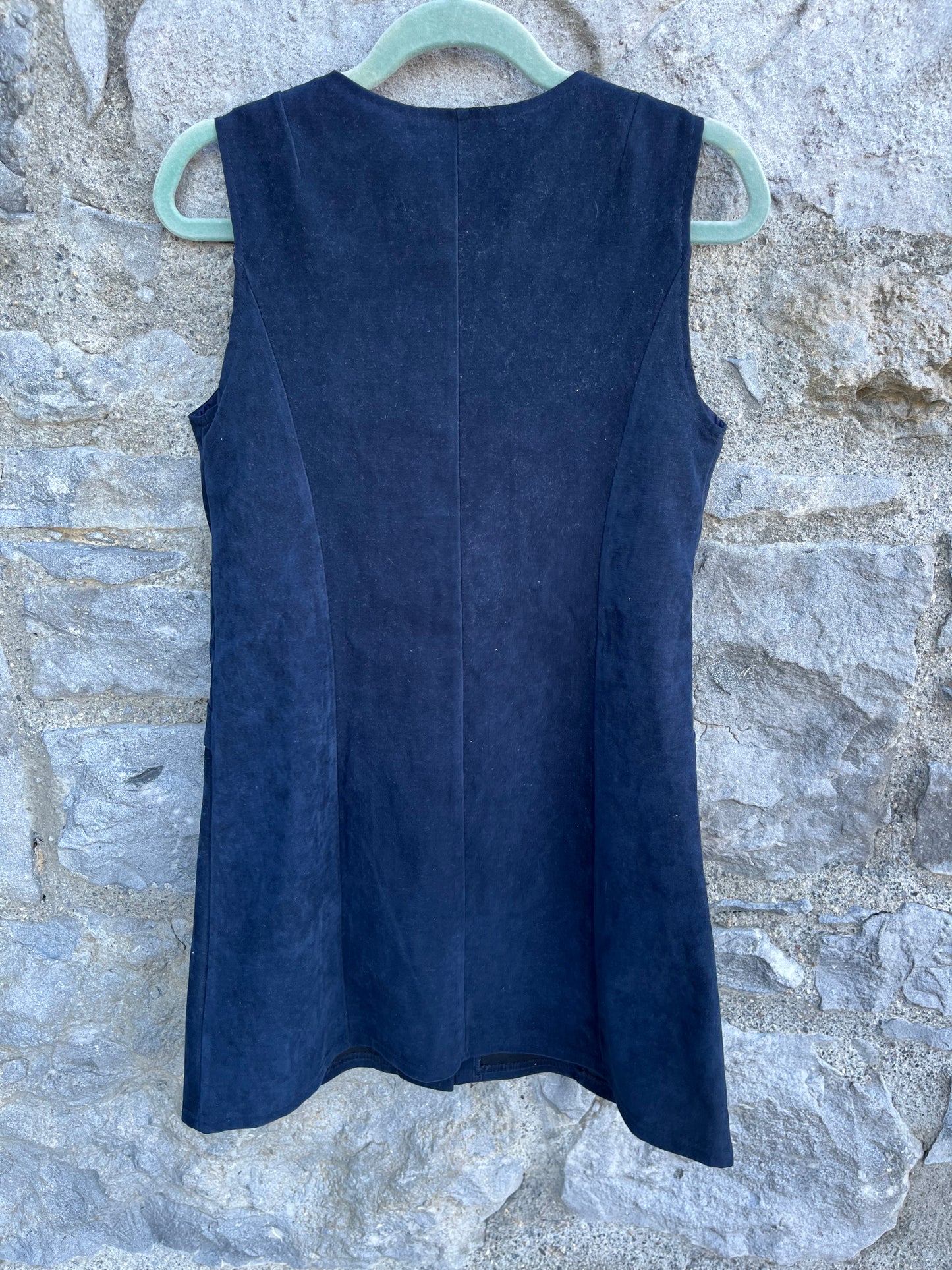 90s navy pinafore  6-7y (116-122cm)