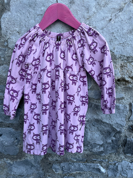 Cats singoalla dress  18-24m (86-92cm)