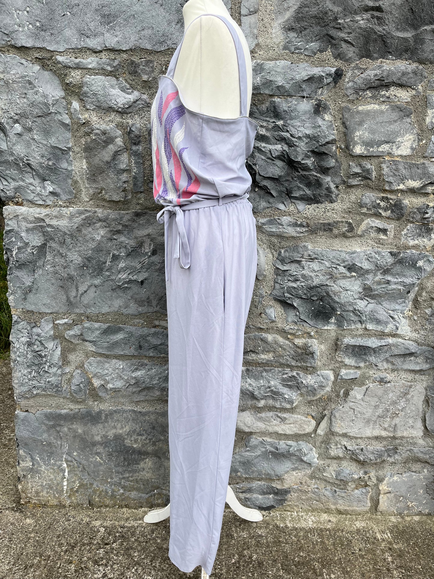 Grey jumpsuit uk 10