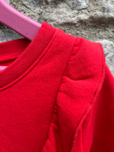 Red sweatshirt   7-8y (122-128cm)