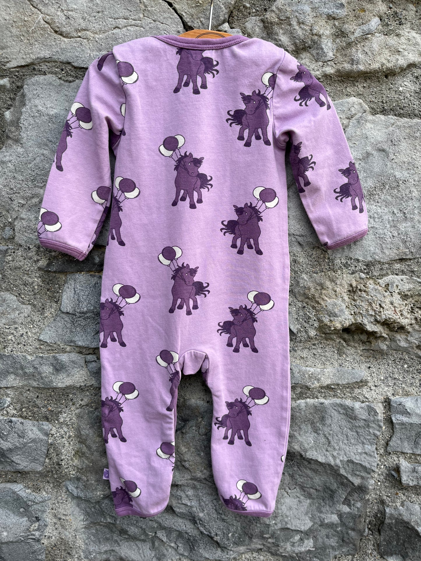 Horses onesie  3-6m (62-68cm)