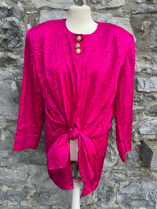 80s pink tunic uk 12-14