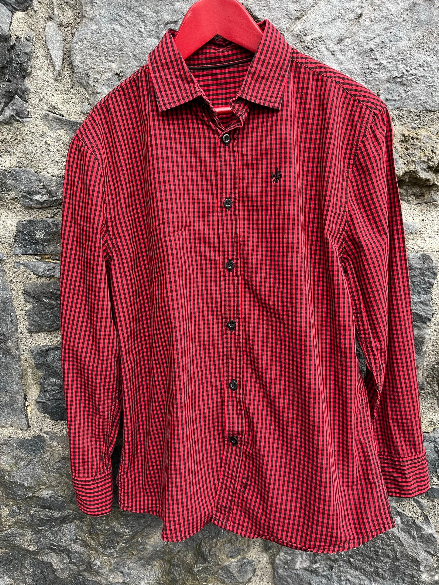 Red check shirt  uk 11-12y (146-152cm)