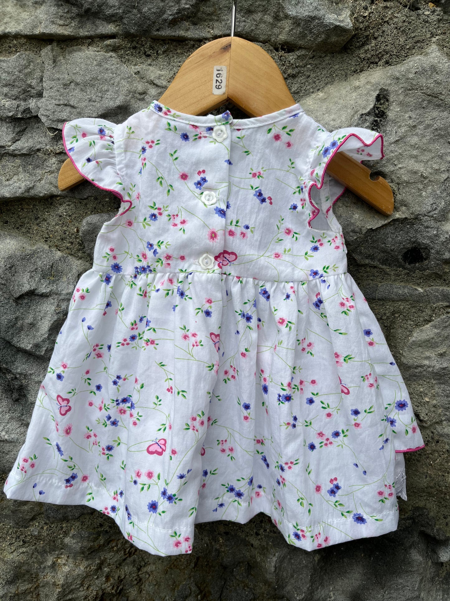 90s floral dress    6-9m (68-74cm)