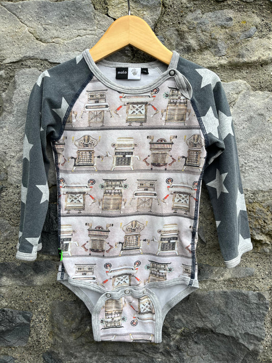 Robots vest   2y (92cm)