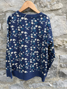 Twilight Flowers sweatshirt   8y (128cm)