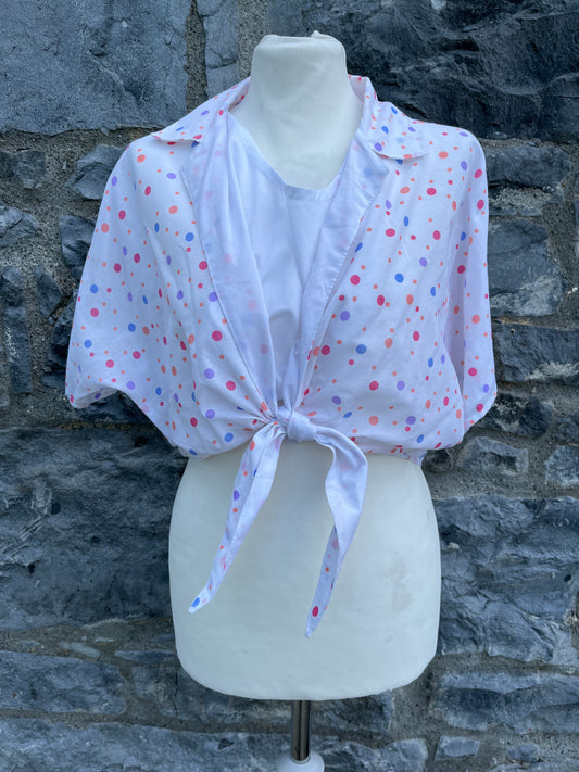 Dots front knot top uk 12-14