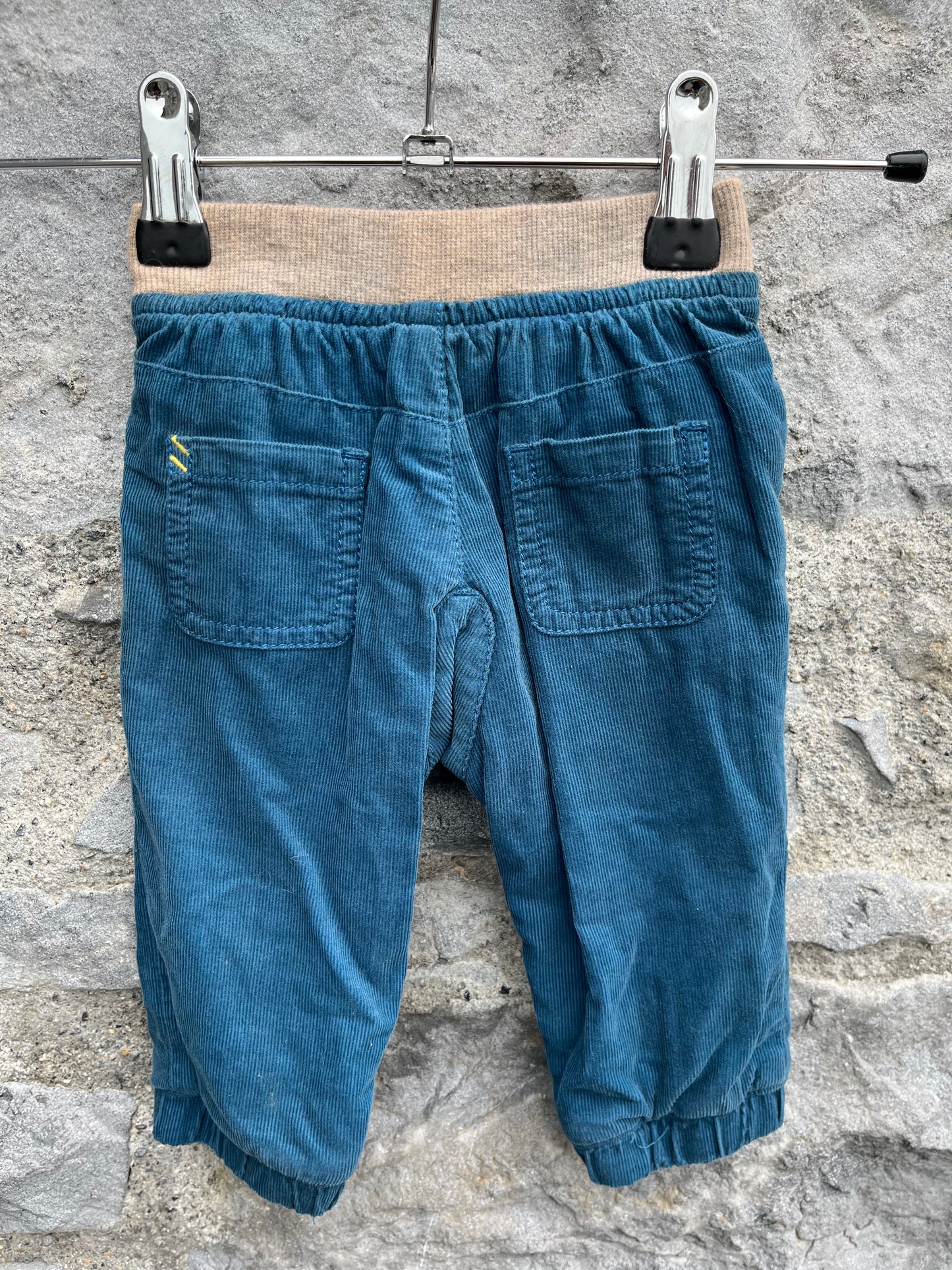 Petrol cord pants    3-6m (62-68cm)