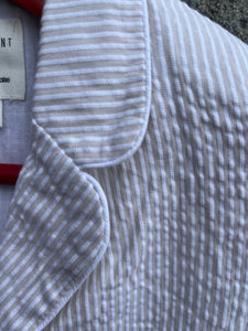 Beige stripy jacket   2y (92cm)