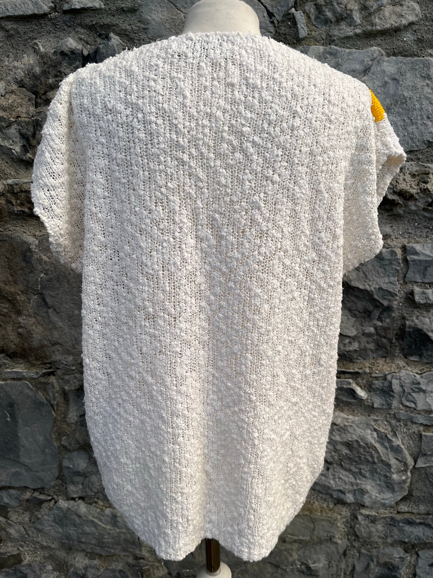 80s white top uk 8-10