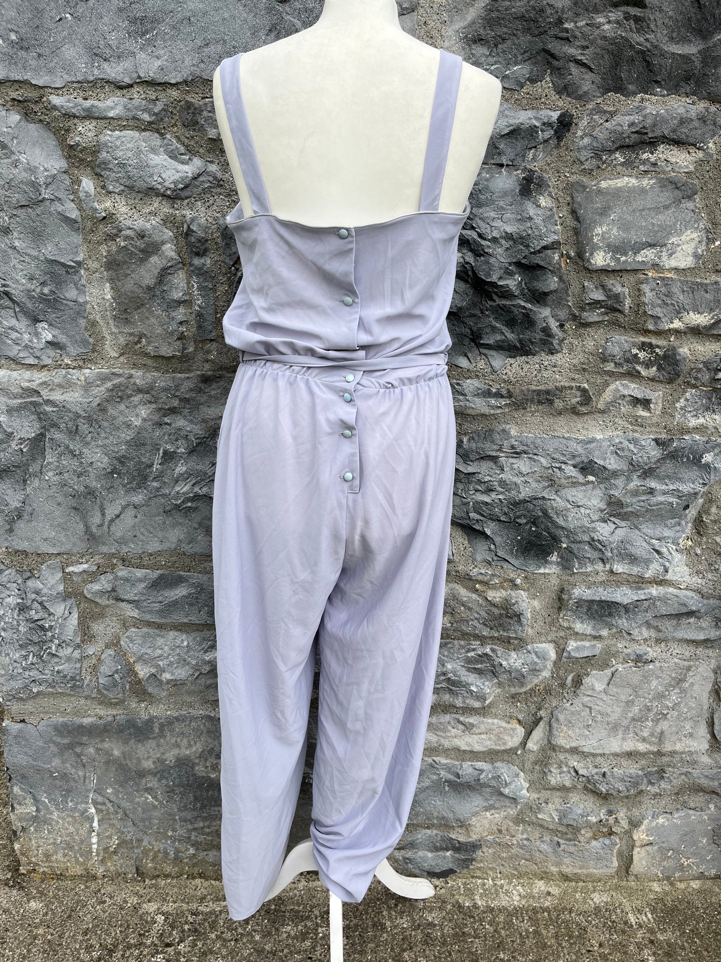 Grey jumpsuit uk 10