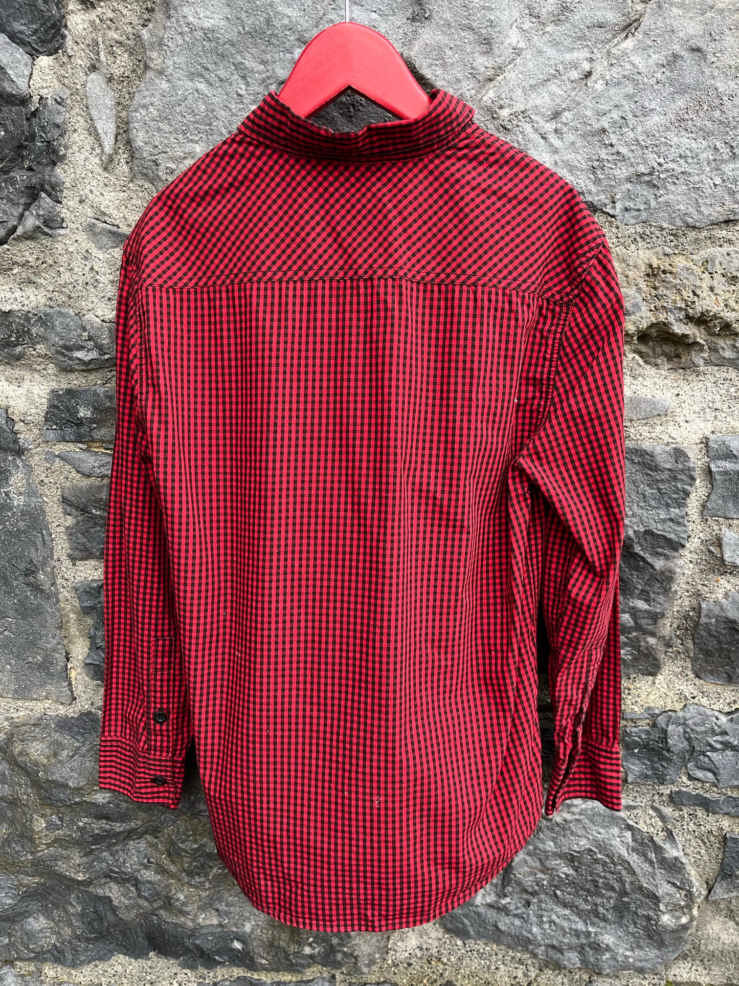 Red check shirt  uk 11-12y (146-152cm)