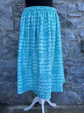 Load image into Gallery viewer, 80s green skirt uk 10-12
