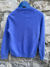 Load image into Gallery viewer, Blue diamonds jumper   3-4y (98-104cm)
