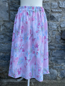 80s pink skirt uk 10