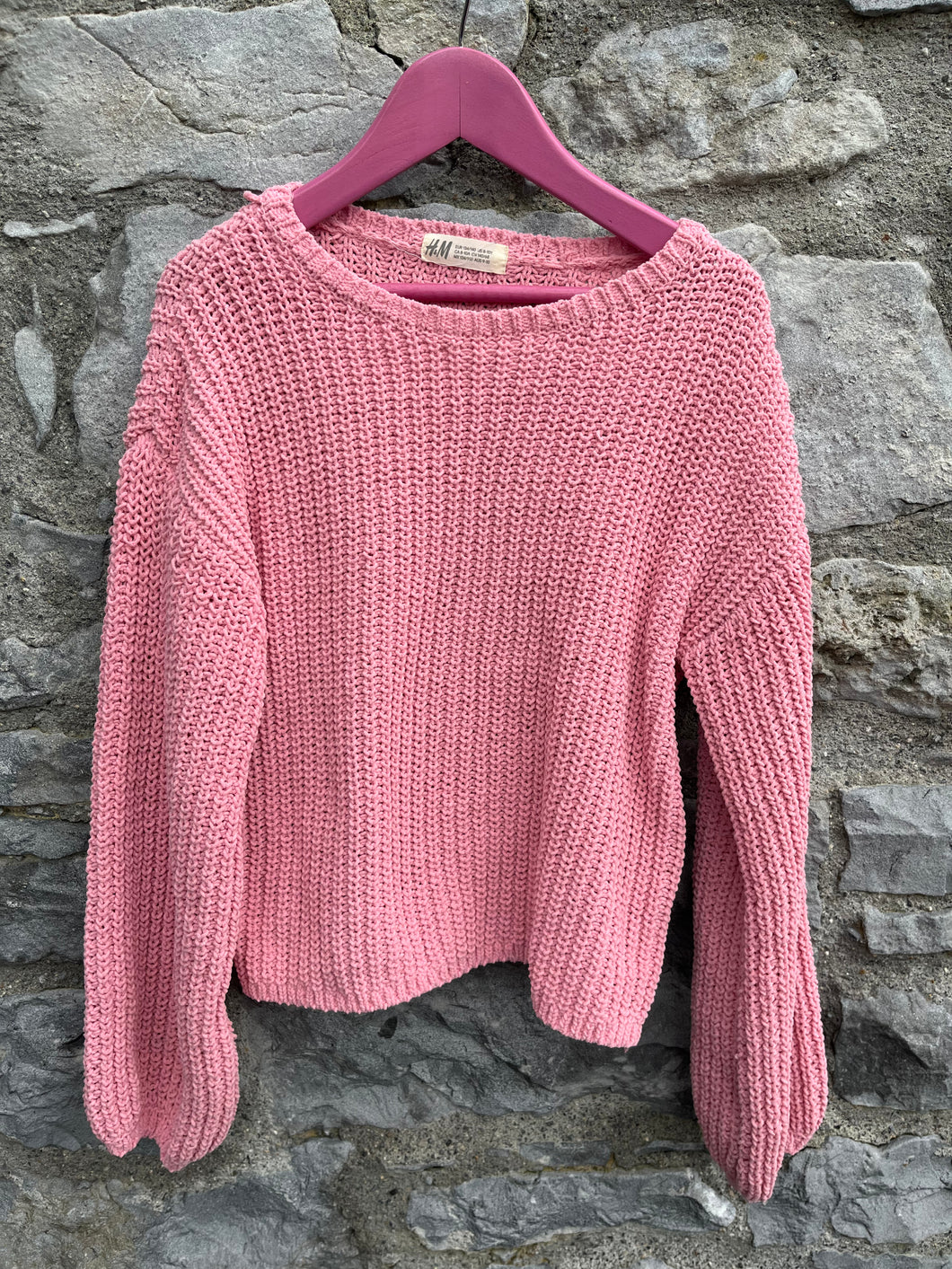 Pink jumper   9-10y (134-140cm)
